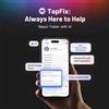 TOPDON Topscan Lite Strumento Diagnostico OBD2 Bluetooth per Auto, Livello OE, Scanner con 8 Funzioni di Reset, Lettore Codici Sistema Completo, Test Attivi