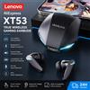 Lenovo Nuovi Auricolari Bluetooth V5.4 Lenovo XT53 con Display LED, Cuffie da Gaming Impermeabili e Anti-sudore, Auricolari Wireless Aggiornati