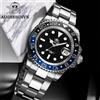 ADDIESDIVE AD2503 Orologio di Lusso da Uomo con Vetro Zaffiro, Impermeabile 200M, Super Luminoso C3, Calendario, Orologio Meccanico Automatico