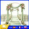 Warmom Arco Metallico Dorato 2,4m/7,87ft, Supporto Riutilizzabile per Palloncini e Fiori, Decorazione per Matrimoni e Feste di Compleanno, Cornice per Sfondo Natalizio