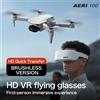 NONE Drone Originale Aeri100/Aeri100VR con Telecomando, WIFI, Quadricottero RC con Evitamento Ostacoli, Doppia Fotocamera HD 8K FPV, Mini Drone Giocattolo