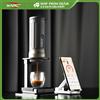 IKAPE Macchina da Caffè Portatile IKAPE Kapo K2/Connessione Bluetooth/Funzione Timer, Portafiltro Espresso Senza Fondo 51/58mm, per Campeggio/Casa