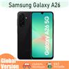 SAMSUNG Versione Globale Samsung Galaxy A26 5G Smartphone Display Super AMOLED da 6,7" Dual SIM Tripla Fotocamera da 50MP Batteria da 5000mAh Ricarica Rapida Processore Exynos 1380 Resistenza all'Acqua IP67