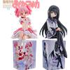 Bandai Figurina Anime Puella Magi Madoka Magica 14cm, Modello in PVC, Decorazione da Scrivania, Action Figure da Collezione, Regalo per Bambini