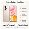 Honor 400 - Snapdragon 7 Gen 3, AMOLED 120Hz, 6000 mAh, Fotocamera AI Super da 200MP + 50MP, Smartphone da 6,55 pollici
