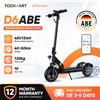 TODIMART Monopattino Elettrico Pieghevole TODIMART D6 ABE, Scooter Elettrico per Adulti con Batteria Rimovibile 48V 13AH, Autonomia 40-50km, Pneumatici da 10 Pollici, Sospensioni Anteriori e Posteriori,