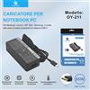 oyatec Caricatore per Laptop OYATEC OY-211 65W USB-C 20V 3.25A Adattatore di Alimentazione AC Tipo C Universale per MacBook, Lenovo, HP, Dell, Samsung, Notebook PC USB-C