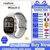 realme watch 5 Versione Globale 1,97" AMOLED 460mAh Batteria con 14 Giorni di Autonomia 300+ Temi Supporto GPS GNSS Impermeabile IP68