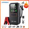 LIVIROKU Avviatore di Emergenza per Auto LIVIROKU con Compressore d'Aria, Potenza di Picco 5000A, Booster per Batteria Auto, Pompa d'Aria 150PSI, Power Bank Portatile, Gonfiatore per Pneumatici