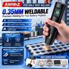 NONE Saldatrice a punti portatile AWithZ H2, macchina per saldatura di precisione regolabile a 90 livelli per pacchi batteria al litio 18650/21700, saldatura di strisce di nichel puro e riparazione