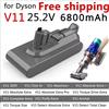 DAWEIKALA Batteria 100% compatibile per aspirapolvere Dyson SV15 6800mAh 25.2V per Dyson Torque Drive Extra V11 Complete Extra V11 Fluffy Extra V11 Animal V15