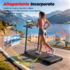 Kehot Tapis roulant pieghevole KeHot per la casa, motore da 2.0HP di potenza massima, tapis roulant per camminata e corsa da 1-12 km/h, APP FITSHOW, altoparlante Bluetooth, display LED, 12 programmi