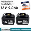 DAWEIKALA Batteria Makita 18V 6Ah con Indicatore di Carica, Ricaricabile BL1830 BL1840 BL1850, Batteria per Utensili Elettrici di Grado Professionale, Magazzino Europeo, Consegna Rapida