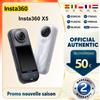 Insta360 X5 Action Camera 8K 30fps con Lenti Sostituibili, Triplo Chip AI, Prestazioni Superiori in Condizioni di Scarsa Luminosità, 185 Minuti di Autonomia