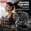 Lenovo Auricolari Wireless Originali Lenovo TA320 OWS con Gancio per Orecchio, Bluetooth 5.4, Controllo Touch, Lunga Durata della Batteria, Microfono Integrato per Chiamate