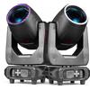 DJXFLI Testa mobile Beam 300W 14R con effetto Halo RGB, 19 canali, 48 prismi rotanti, luce DMX ad alta potenza per DJ, palcoscenico, bar, discoteca, concerti e feste.