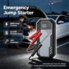 NONE Avviatore di Emergenza per Auto 800A 6000mAh 22.2Wh con Display LCD e Luce LED, Power Bank