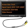 BJdfgE Schermo di visualizzazione HD da 7 pollici/9 pollici/10 pollici for telecamera ispezione tubi Sistema endoscopico industriale for condotte fognarie MAOTEWANG(7inch AHD DVR Mon)