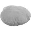 Gogogmee Custodia Scaldamani Rotonda Antiscottatura Cerniera in Lanugine Grigia 20 CM, Copri Scaldamani Isolato Anti-Pelucchi per Borsa Dell'Acqua Calda, Riscaldamento Portatile per Uso