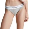 Calvin Klein Donna Slip Taglio Bikini Intimo, Grigio (Grey Heather), XS