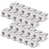 StarTech.com C6KEY110WHE24PK, Connettore storto, Bianco, RJ-45, Femmina, 10GBase-T, Cat6, Cat5e