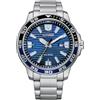 Citizen Orologio Analogico Eco-Drive Uomo con Cinturino in Acciaio Inox AW1525-81L