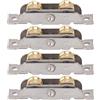 Brrnoo Rulli Porta Scorrevole Patio, 4 Pezzi Set Resistenti per Sostituzione Ruote Scorrevoli, Accessori per Porte Scorrevoli Esterno Interno