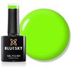 Bluesky Gel Nail Polish 10ml, Kiwi Surge - GRC24, Neon Green Gel Nail Polish for 21 Day Manicure, Requires Curing Under LED UV Nail Lamp