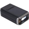 Hycago Mini pompa elettrica per bicicletta, 130 psi, con flusso d'aria max 30 l/min, batteria USB-C (4000 mAh), arresto automatico, manometro, ideale per bici da corsa, MTB, moto, con valvole Presta/Schrader