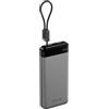 EF ECOFLOW EcoFlow Rapid Powerbank 20000 mAh 45 W con cavo integrato lungo 25 cm | PPS, cavo estensibile da 25 cm, tecnologia di sicurezza X-Guard, 1 USB-C + 1 USB-A, per viaggi, iPhone, Galaxy