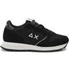 SUN 68 SNEAKER ALLY GLITTER TEXTILE NERO