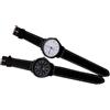 BESPORTBLE 2pezzi Orologio Da Polso Con Meccanismo a Cristalli Regolabile Orologio Moderno in Nero e Bianco Preciso e Resistente Per Studenti Amanti