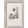walther designCornice per quadri grigio chiaro 30 x 40 cm con passe-partout, Cornice in legno per la casa HO040X