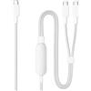 Anker Cavo USB-C 2-in-1 da 140W di Anker, con robusto design intrecciato [1,2 metri]