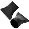 Generico Beccuccio Phon Nero in Nylon, 2 Pezzi per Asciugacapelli | Ugello per Asciugacapelli Diametro 4-4, 6cm, Flusso Potente, Riduce L'impatto sui Chioma