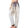 QIANXIZHAN - Boho Palazzo Pants, Pantaloni Eleganti da Uomo Donna