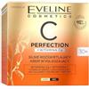 Eveline Cosmetics C-Perfection Crema lisciante radiante 30+ con tri-collagene, idrolato di neroli & Argireline anti-invecchiamento, schiarente, idratante, 50 ml