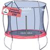 HUDORA Trampolino fantastico, trampolino da esterno con rete di sicurezza, trampolino da giardino per bambini e adulti, multicolore, diverse versioni/caratteristiche