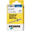 Gesipa 7693560410 - Mini-Pack polygrip, 4 x 10 mm)