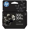 HP ORIGINAL HP Cartuccia d'inchiostro nero B7RT9AE 302 XL / 304 XL ~300 Seiten Cartuccia di inchiostro nero originale HP 302XL/304X