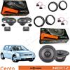 Hertz Kit 6 Casse Altoparlanti Hertz Ck + CX 165 Cento ANT+POST per VW Golf IV da 1998