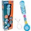 Lexibook, Puffi, Microfono Luminoso per Bambini, Giocattolo Musicale, Altoparlante Integrato, Effetti Luminosi, Presa Aux-in, Blu, MIC90SF
