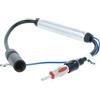 vhbw adattatore antenna da DIN (m) a DIN (f) per veicoli - Amplificatore antenna per alimentazione phantom, 35 cm