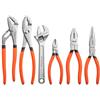 VEVOR Set 6 Pezzi Pinze e Chiavi con Ganasce Acciaio al Carbonio Lucidato, Manuali Multiuso, Pinze a Snodo Scanalato e Scorrevole a Becco Lungo Combinate Diagonali Chiave, con Impugnature Ergonomiche