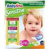 MEGA DISPOSABLES SA Babylino sensitive value pannolino 5 junior 11-16kg 44 pezzi