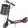 Cuisaincraty Monopattino pieghevole per adulti, scooter in carbonio con doppio freno