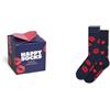 Happy Socks Calzini 2-Pack Valentine's Gift Set Cotone Uomo Donna Blu 41-46
