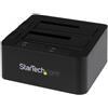 StarTech.com Docking Station USB 3.0 per doppio Hard Disk SATA / eSATA SSD da 2,