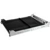 StarTech.com Ripiano Scorrevole 2U per Armadio Rack 19, Mensola Ventilata con Br