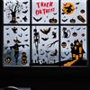 YIHELU Adesivi per Halloween, Adesivi per Finestre di Halloween Set di Adesivi Riutilizzabili, Decorazioni per Feste di Halloween, 9 Fogli (Adesivi per Halloween-I)